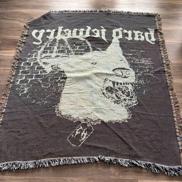 Hard Jewelry Tapestry Throw Blanket 7 Year Anniversary Hell Hound 54" x 48" - Picture 5 of 5